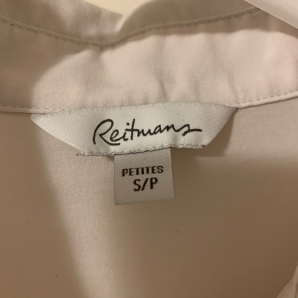 Reitmans White button down Shirt - Picture 2 of 5
